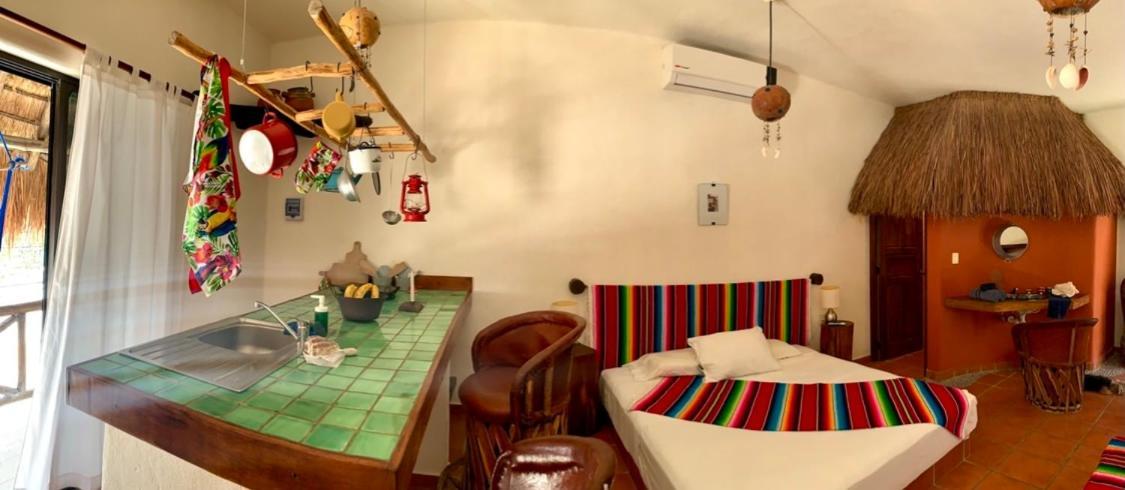 Lo Nuestro Petit Hotel Tulum Bagian luar foto